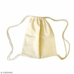 Vente flash ⭐ Graine Créative Sac à Personnaliser Sac En Coton Blanc écru à Customiser - 26 X 31 Cm 🛒