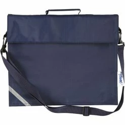 Grosses soldes 🛒 Creativ Company Sac à Personnaliser Cartable, Dim. 36x31 Cm, Prof. 6 Cm, 1 Pièce, Bleu Foncé ⌛