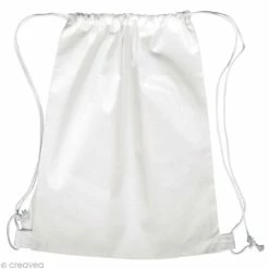 Meilleur prix 👍 Rayher Sac à Personnaliser Sac De Piscine En Tissu à Décorer - Blanc 38 X 42 Cm ❤️