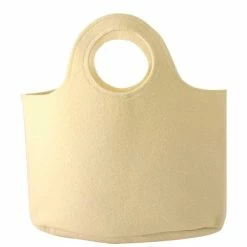 Tout neuf 🔥 Creavea Sac En Feutrine Sac Feutrine Crème 30 Cm ❤️