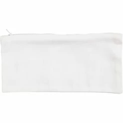 Remise 🌟 Creativ Company Trousse à Décorer Trousse En Tissu à Customiser - 11 X 23 Cm - Blanc 🎉