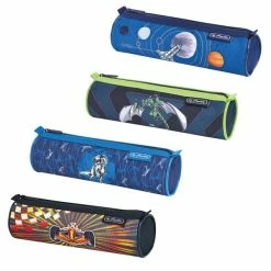 Bon marché 🎉 Herlitz Pochettes Et Trousses Trousse Ronde - Garçon - Modèle Aléatoire 😀