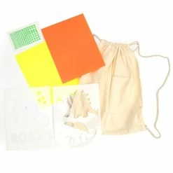 Promo ✨ Ki Sign Sac à Personnaliser Kit DIY - Customiser Mon Petit Sac - Dino 🎁 -Petite maroquinerie Soldes unnamed file 200