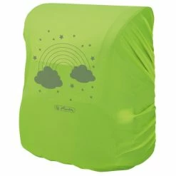 Nouveau 🤩 Cartables Herlitz Housse De Pluie Et De Sécurité Pour Cartable, Jaune 🌟