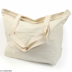 Grosses soldes ⌛ Ki Sign Sac à Personnaliser Sac Cabas à Décorer - Beige - 44 X 30,5 X 13,5 Cm 🔔