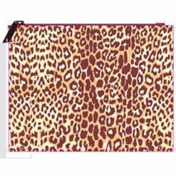 Bon marché 🛒 Elba Pochettes Et Trousses Fourre-tout Plat "Croco" - Fauve ❤️