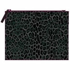 Promo 🥰 Elba Pochettes Et Trousses Fourre-tout Plat "Croco" - Noir ✨