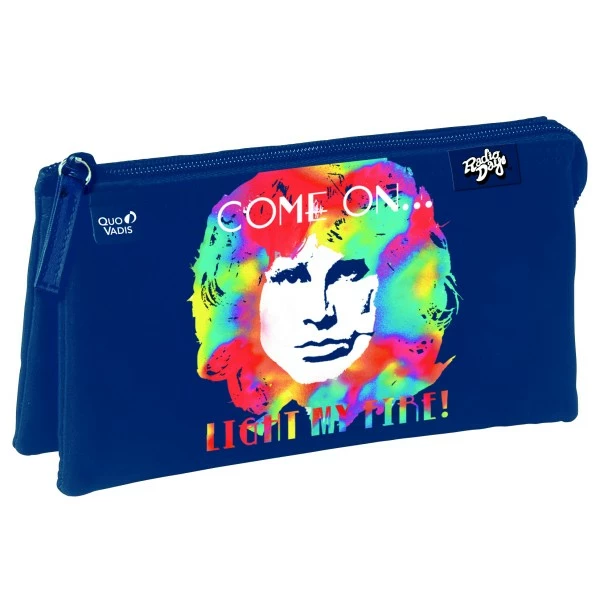 Vente flash ⭐ Quo Vadis Pochettes Et Trousses Fourre-tout 3 Compartiments "Radio Days" - Morrison 🔔 1 Vente flash ⭐ Quo Vadis Pochettes Et Trousses Fourre-tout 3 Compartiments "Radio Days" - Morrison 🔔