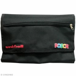 Grosses soldes 💯 Marqueur Posca Trousse De Rangement Posca - Pour 20 Feutres - 26 X 20 Cm 🎉