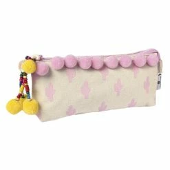 Meilleure vente 😍 Editions Oberthur Pochettes Et Trousses Fourre-tout Rectangulaire "Gipsy" - Rose 💯