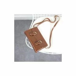 Meilleur prix 💯 BLACK SUGAR Sac Et Pochette En Toile De Jute Sac Bandoulière Pu Solide Marron Rétro Pratique Vintage 🤩 -Petite maroquinerie Soldes unnamed file 254