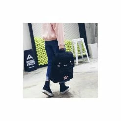 Grosses soldes 💯 BLACK SUGAR Cartables Sac A Dos Solide Kawaii Noir Patte Rose Oreille Chat Lycéen Écolière Pratique Harajuku 🛒 -Petite maroquinerie Soldes unnamed file 259