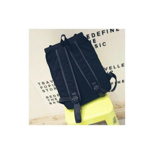 Remise 🌟 BLACK SUGAR Cartables Sac A Dos Solide Noir Patte Oreille Chat Lycéen Écolière Pratique Harajuku ✔️ 4 Remise 🌟 BLACK SUGAR Cartables Sac A Dos Solide Noir Patte Oreille Chat Lycéen Écolière Pratique Harajuku ✔️ – Image 4