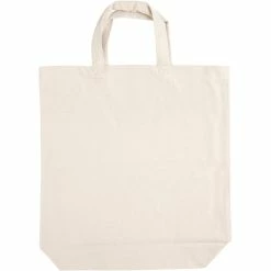 Meilleur prix 🔔 Creativ Company Sac à Personnaliser Sac Cabas à Personnaliser - 39 X 44 X 10 Cm - Naturel ⭐