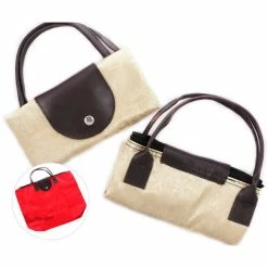 Coupon 🔥 Czech Beads Exclusive Sac Et Pochette En Toile De Jute 1pc Or Brun Lettres Durable Et De Bonne Qualité Machine Compacte Fermeture à Glissière Sac à Pliable ⭐