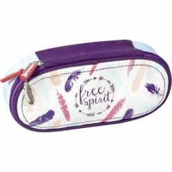 Promo 🥰 BRUNNEN Pochettes Et Trousses Fourre-tout Rectangulaire "Reverse" - Plumes 😀