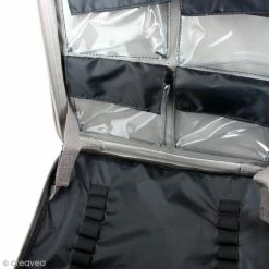 Offres 😉 Sac Scrapbooking Valise De Rangement Artemio - Taupe à Pois - 44 X 26 X 42 Cm 🎉 -Petite maroquinerie Soldes unnamed file 31