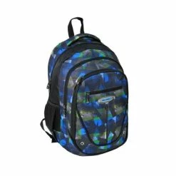 Bon marché 😉 PASO Cartables Sac à Dos 2 Compartiments "Chao" - Bleu ✨