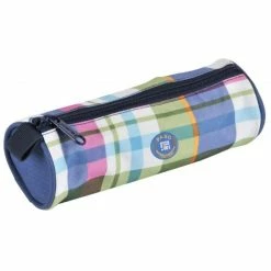 Bon marché 👏 PASO Pochettes Et Trousses Fourre-tout Rond - Ecossais 🧨