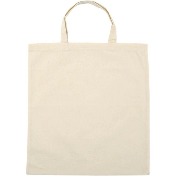 Budget 🎁 Creativ Company Tote Bag Sac En Coton - Naturel Clair - 38 X 42 Cm - 5 Pcs ❤️ 1 Budget 🎁 Creativ Company Tote Bag Sac En Coton - Naturel Clair - 38 X 42 Cm - 5 Pcs ❤️