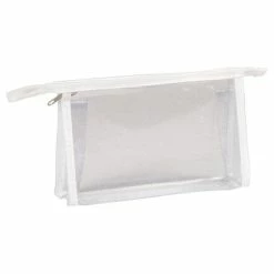 Meilleure affaire 👏 Clairefontaine Pochettes Et Trousses Trousse Rectangulaire Transparente Pailletée - Spécial Examen 🔥