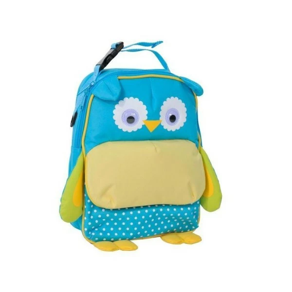 Remise 🎁 PASO Cartables Sac à Dos "Hibou" - Bleu 🤩 1 Remise 🎁 PASO Cartables Sac à Dos "Hibou" - Bleu 🤩