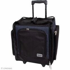 Offres 😍 Docrafts Papermania Sac Scrapbooking Valise De Rangement à Roulettes Pour Loisirs Créatifs 🤩
