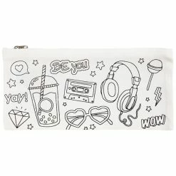 Remise 🤩 Creativ Company Trousse à Décorer Trousse Fantaisie à Décorer - 11 X 23 Cm ❤️