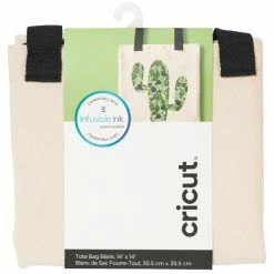 Meilleure affaire ⭐ Accessoires Cricut Maker Tote-Bag Pour Cricut Infusible Ink - 35 X 35 Cm - 1 Pce 😀