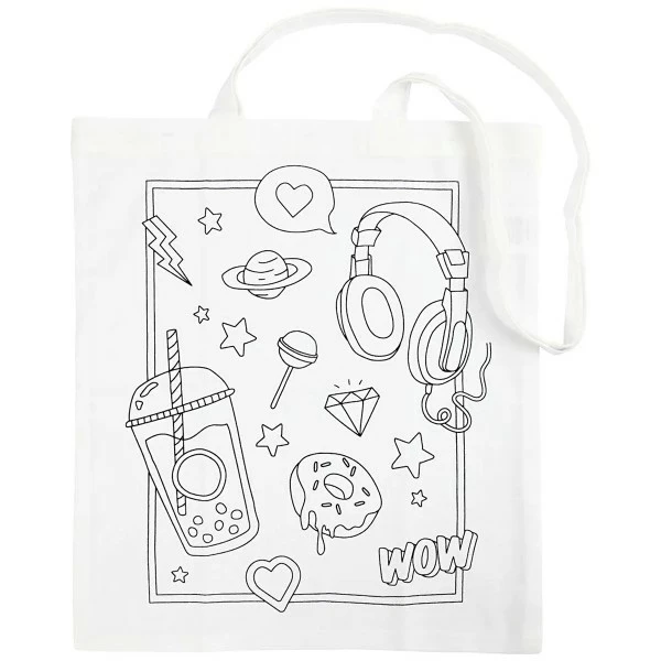 Offres ⌛ Creativ Company Sac à Personnaliser Tote Bag Fantaisie à Décorer - 38 X 42 Cm 🎁 1 Offres ⌛ Creativ Company Sac à Personnaliser Tote Bag Fantaisie à Décorer - 38 X 42 Cm 🎁