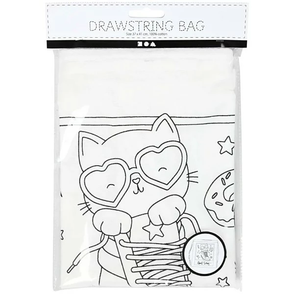 Bon marché 🥰 Creativ Company Tote Bag Sac à Dos Fantaisie à Décorer - 37 X 41 Cm ✨ 2 Bon marché 🥰 Creativ Company Tote Bag Sac à Dos Fantaisie à Décorer - 37 X 41 Cm ✨ – Image 2