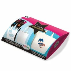 De gros 😍 Aladine Sac à Personnaliser Kit DIY - Customiser Un Tote-bag - Super-Héro 🥰